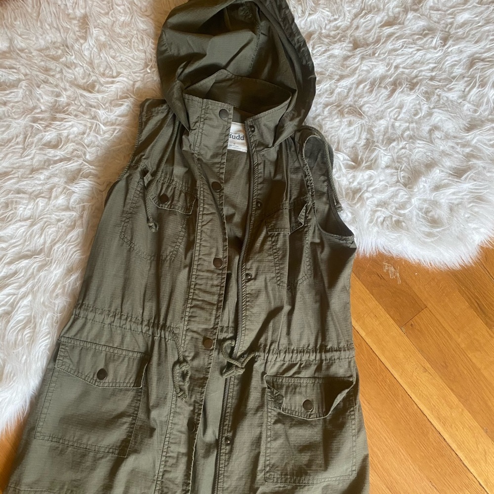Army green vest